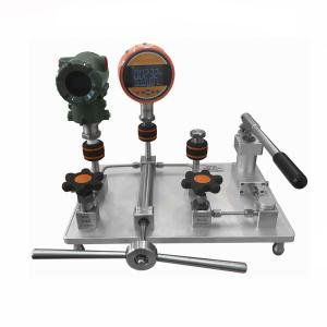 China Laboratory 10MPa Manual High Pressure Calibration Pump on sale