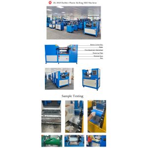 Customized Plastic Rubber Processing Refining Machinery Two Roll Open Mixing