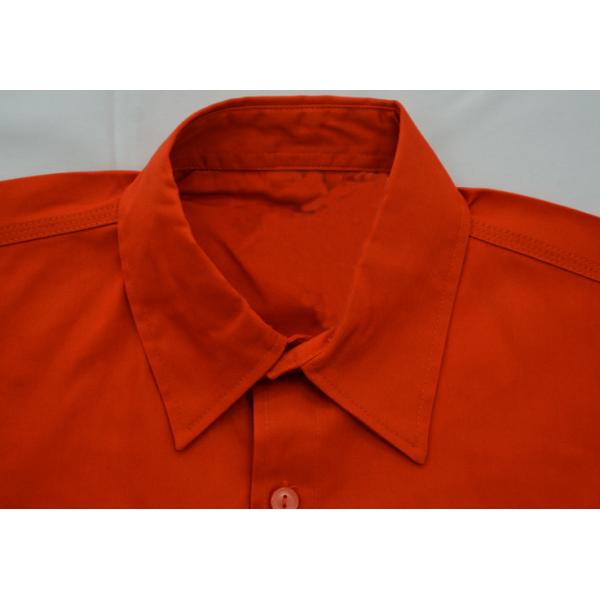 High Visibility Custom Work Shirts XS-3XL Size With Detailed Sleeve Band
