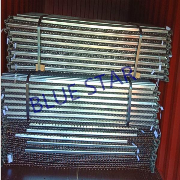 Steel Crimped Vibrating Screen Mesh , Quarry Mining Screen Mesh Wear Resistance
