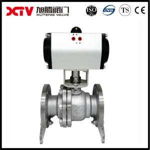 Buy cheap High Platform Carbon Steel Flanged Floating Ball Valve GB PN25 with Customized Request product
