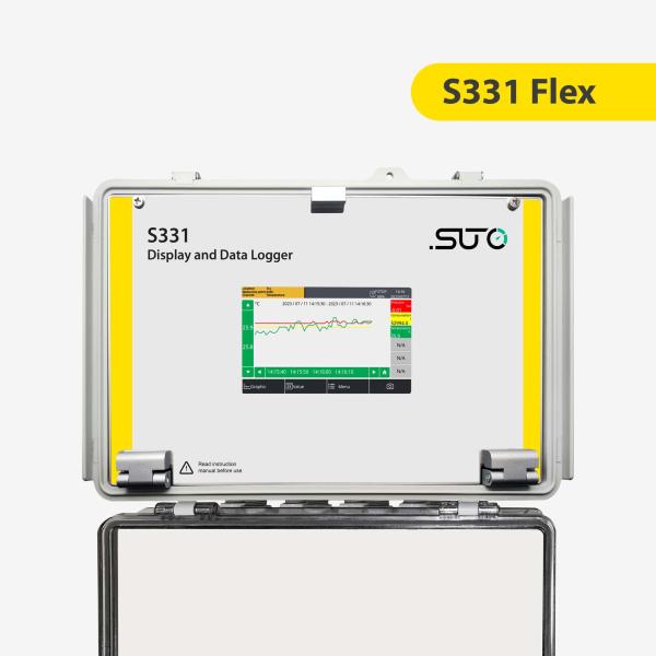 Quality SUTO S331 Flex Version Data Logger And Display With Enhanced Sensor Power Supply And Larger Internal Wiring Space for sale