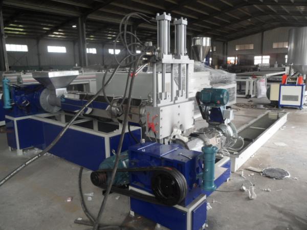 Quality Non-Woven Recycled Granule Plastic Extrusion Machine , Recycling Pelletizer Extruder for sale