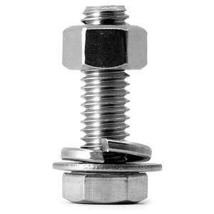 Buy cheap 304 Stainless Steel Hex Head Screw DIN Standard 6mm-19mm product
