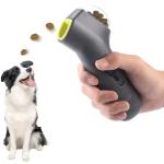 PP Pet Treat Launcher Interactive Dog Treat Catapult Grey