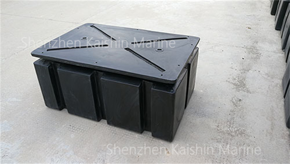 LLDPE Foam Filled Pontoon Modular Marine Floating Dock Heavy Duty