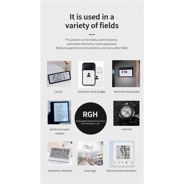 3.7Inch Epaper Display Electronic With Adjustable LCD Screen