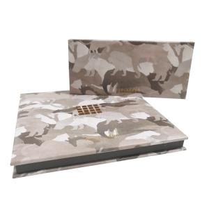 Buy cheap Circular Empty Custom Eyeshadow Palette Box Packaging Makeup Cardboard Box product