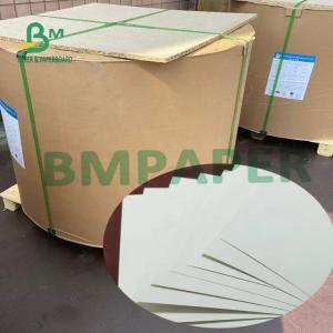 Buy cheap 255g High - Bulky Low Gram White Cardboard Single Coated Ivory Paper For Writing product