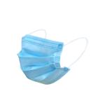 High Breathability Blue Medical Face Mask With Splash Repellant Barrier