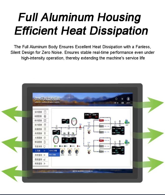 Industrial Machine Monitors 24 Inch Industrial Touch Screen Monitors Null Industrial Touch Screen Monitor