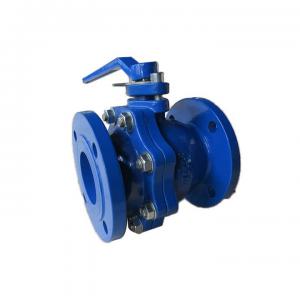 Buy cheap DIN ANSI Flanged Ball Valve PTFE Ball Valve Gearbox Operated product