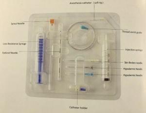 Buy cheap Safe Epidural Anesthesia Catheter Transparent Medical Grade PVC product
