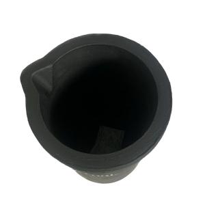 Heat Resistant Graphite Melting Crucible , Large Foundry Crucible Metal Melting