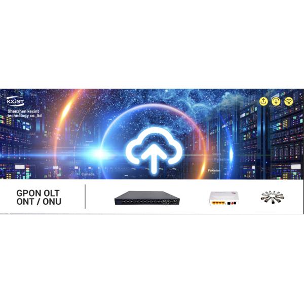 Network ONT Gigabit GEPON ONU 1Ge XPON 3 FE 1 Pots WIFI Downstream 2.488 Gbps