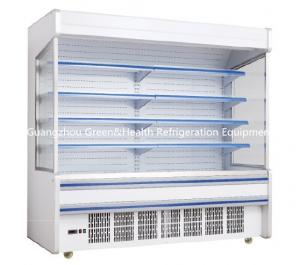 China Fruit / Drink Gray Multideck Open Chiller Adjustable For Convenience Store on sale
