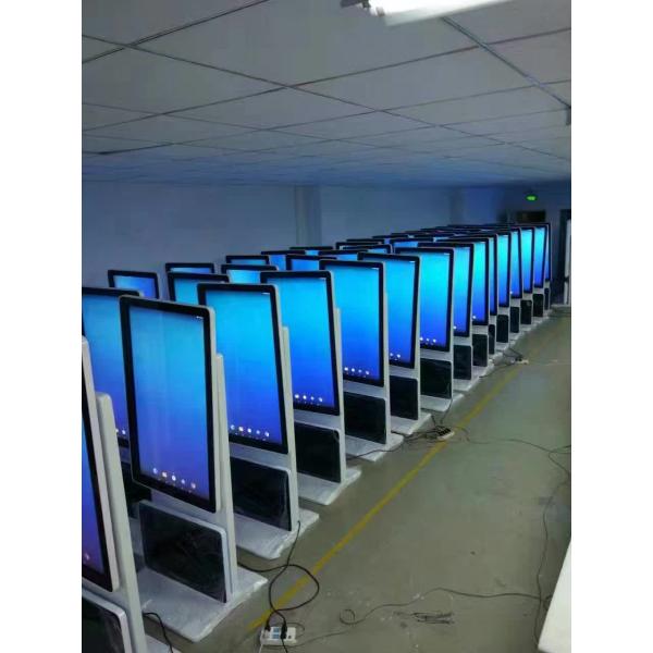 Rotatable LCD IR Touch Screen Kiosk Digital Totem 43 Inch Android With Multi Touch