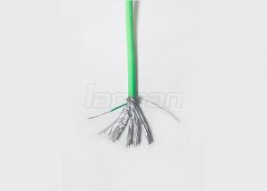 Buy cheap 100% Bare Copper Cat 7 Lan Cable PVC Jacket Pass Fluke HDPE Insulation Customized product