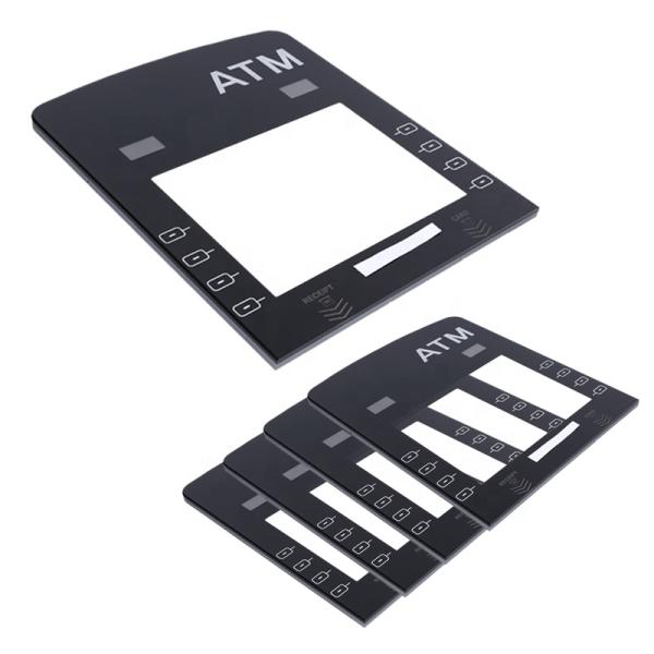 Custom ATM Control Display Acrylic Glass Panel 1-10mm Thickness