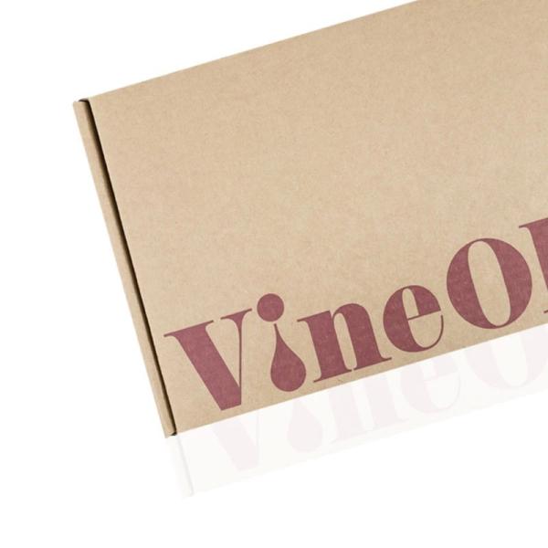 Custom Printing Logo Sale Hot Retail HigH Quality Flat Pack Wine Corrugated Mailer Boxes Packing