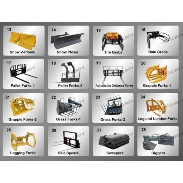 Large Hub Axle MSL946 Small Wheel Loaders , Compact Articulated Loaders