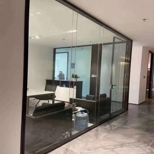 Buy cheap Aluminum Glass Interior Glazed Curtain Wall System Sound Insulation 35db product