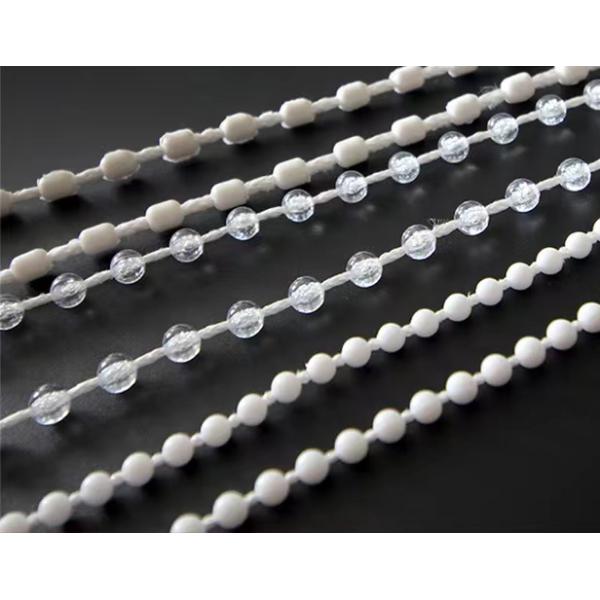 Durable Manual Roller Blind Components 4.5mm Plastic Ball Chain