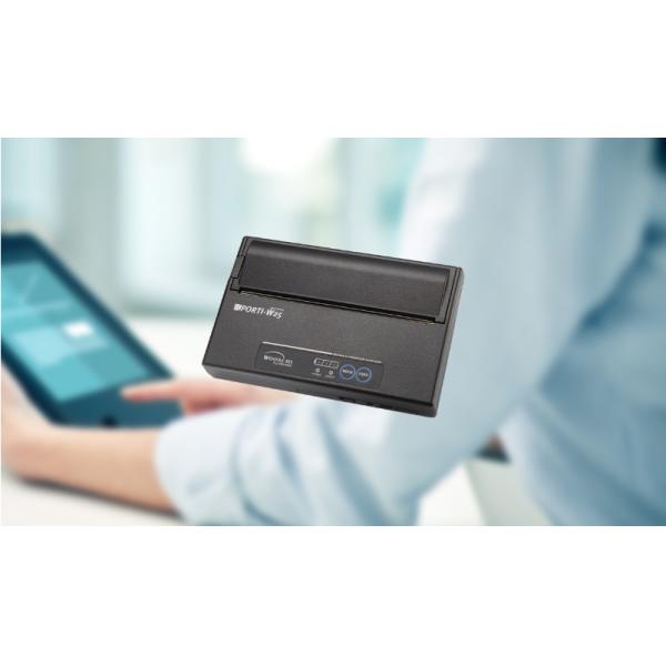 IOS Version 4 Inch Thermal Receipt Printer , Mobile Thermal Printer For Android