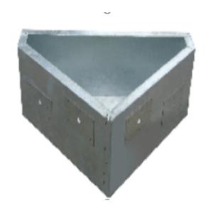 Buy cheap CE 1mm Galvanized Steel L650mm Animal Feeding Trough product