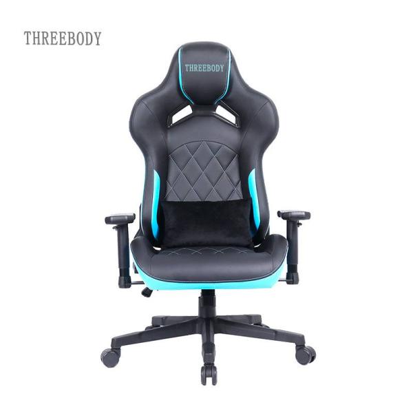 High End Racing Seat Computer Chair , Bucket Seat Office Chair With Adjustable Headrest