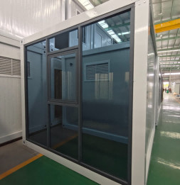 Buy cheap Durable Office Building Folding Container House Various Application Temp Housing product