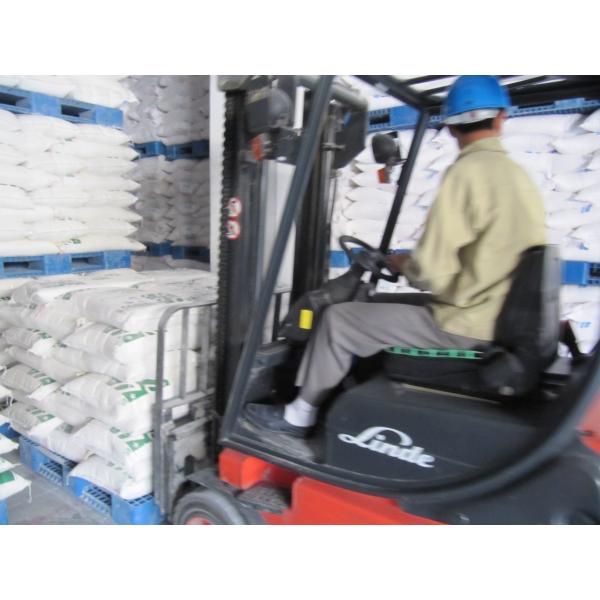 Durable Industrial Plastic Pallet Grid Surface Cross Bottom 1100*1100mm