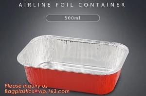 Buy cheap Aireline Rectangle Shaped, Disposable Aluminum Foil Pan, Take-Out Food Containers, Foil Cake Cup product
