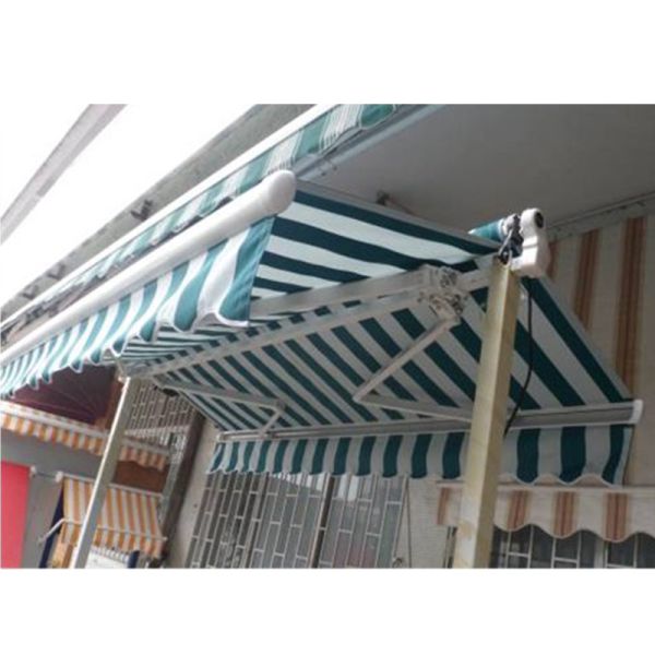 Double Sides Balcony Retractable Awning For Sunshade Wind