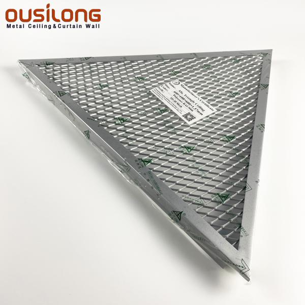 Expose Metal Mesh Aluminum Open Cell Clip In Ceiling