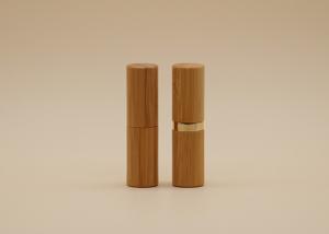 China Natural Bamboo Lip Balm Tubes , Bamboo Lipstick Tubes For Personal Care on sale