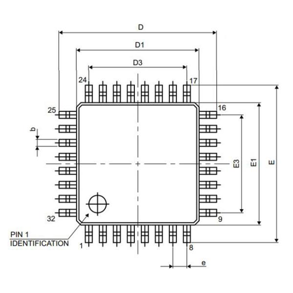 Microcontroller MCU STM32G041K8T6 64MHz 32Bit Single Core Microcontroller Chips