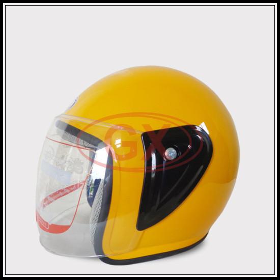 Quality Motorcycle Accessory Helmet Half Helmet Colorful Scooter Helmet PP material shell high density of white foam buffer laye for sale