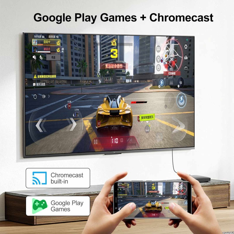 H96 Max Android 14 Ultra HD 4K Streaming TV Box With Quad Core Processor