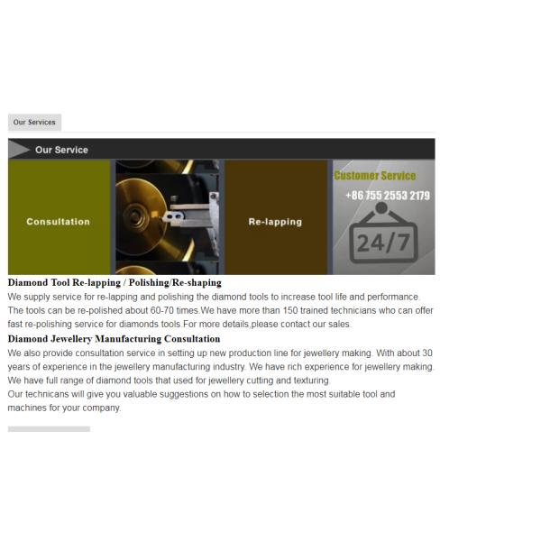 2.0mm Diamond Flywheel MCD Tools