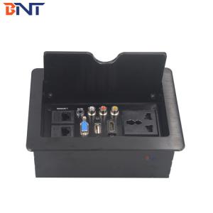 Buy cheap Manual Flip Cover Desktop/Floor Cable Socket/Cable Box with VGA/RJ45 Cables for Conference Electrical Furniture product