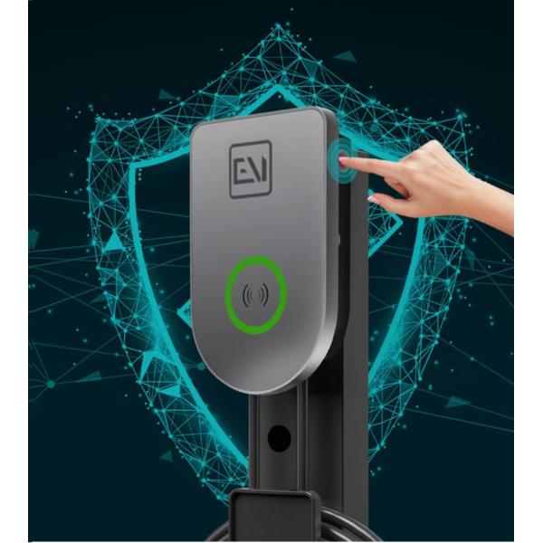 American Standard 240v Swipe Card Wall Mounted EV Charging Station LED Display
