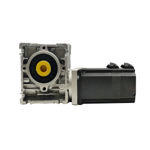 Buy cheap 200W/300W/400W 60mm Brushless DC Motor 48V with worm gearbox Brushless DC worm geared motor product