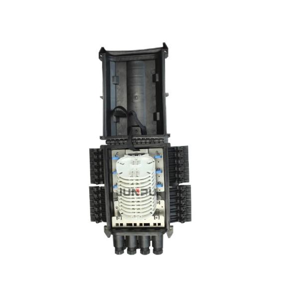 OEM FTTH Fiber Optic Cable Connection Box Black