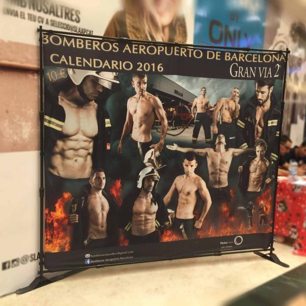 Large Format Trade Show Banner Stands , Telescopic Trade Show Retractable Banners