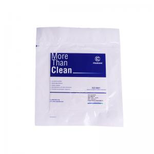 Buy cheap Sterile 100% Polyester Dry Cleanroom Wipes Heat Sealed Edges product