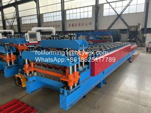 Buy cheap High Output Double Layer step Tile Roll Forming Machine product