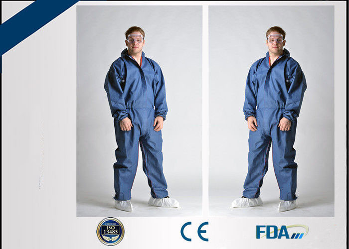 Buy cheap Breathable Tyvek Disposable Coveralls For Dust / Particle / Virus Prevention product