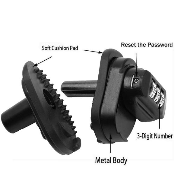 ISO Hunting Shooting Accessories Digit Protect Gun Coded Trigger Combination Lock