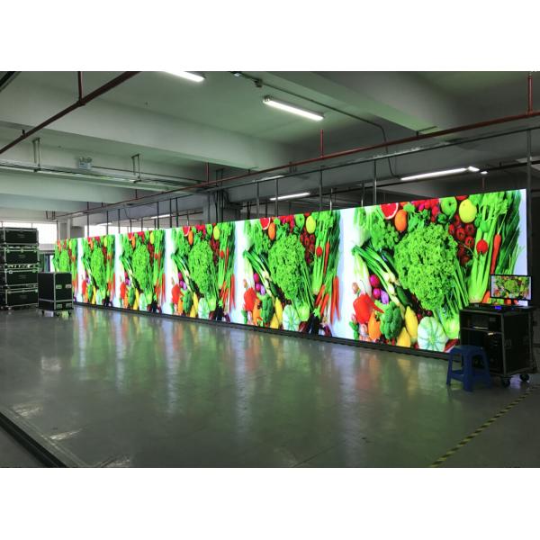 Die Casting Aluminum AC200V Full Color Indoor LED Screen For Rental